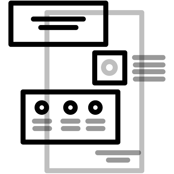 Web Management Superfly Process Thick Icons Design Dark