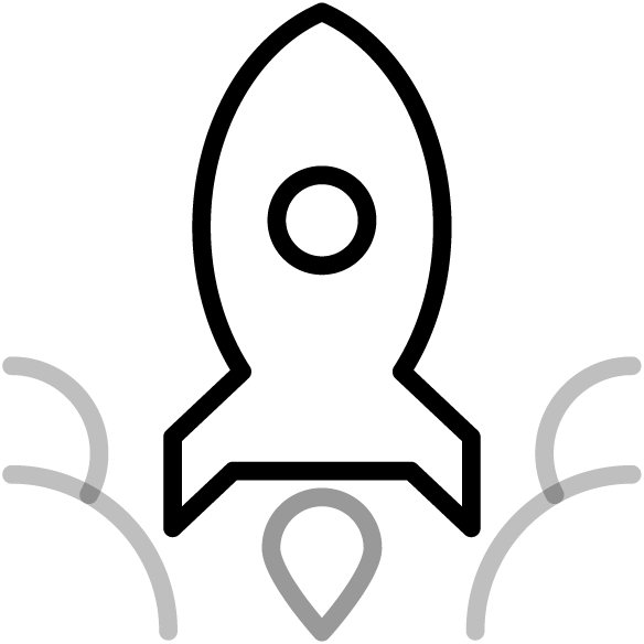 Web Management Superfly Process Thick Icons Launch Dark