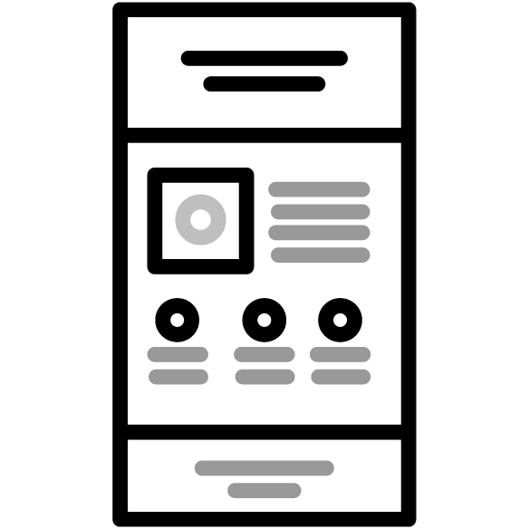 Web Management Superfly Process Thick Icons Wireframe Dark